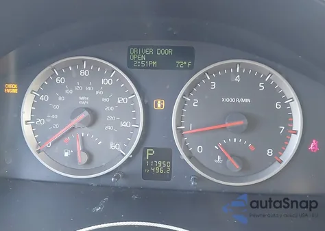 2006 Volvo S40 2.4I z USA, uszkodzony, nr VIN YV1MS382462152700